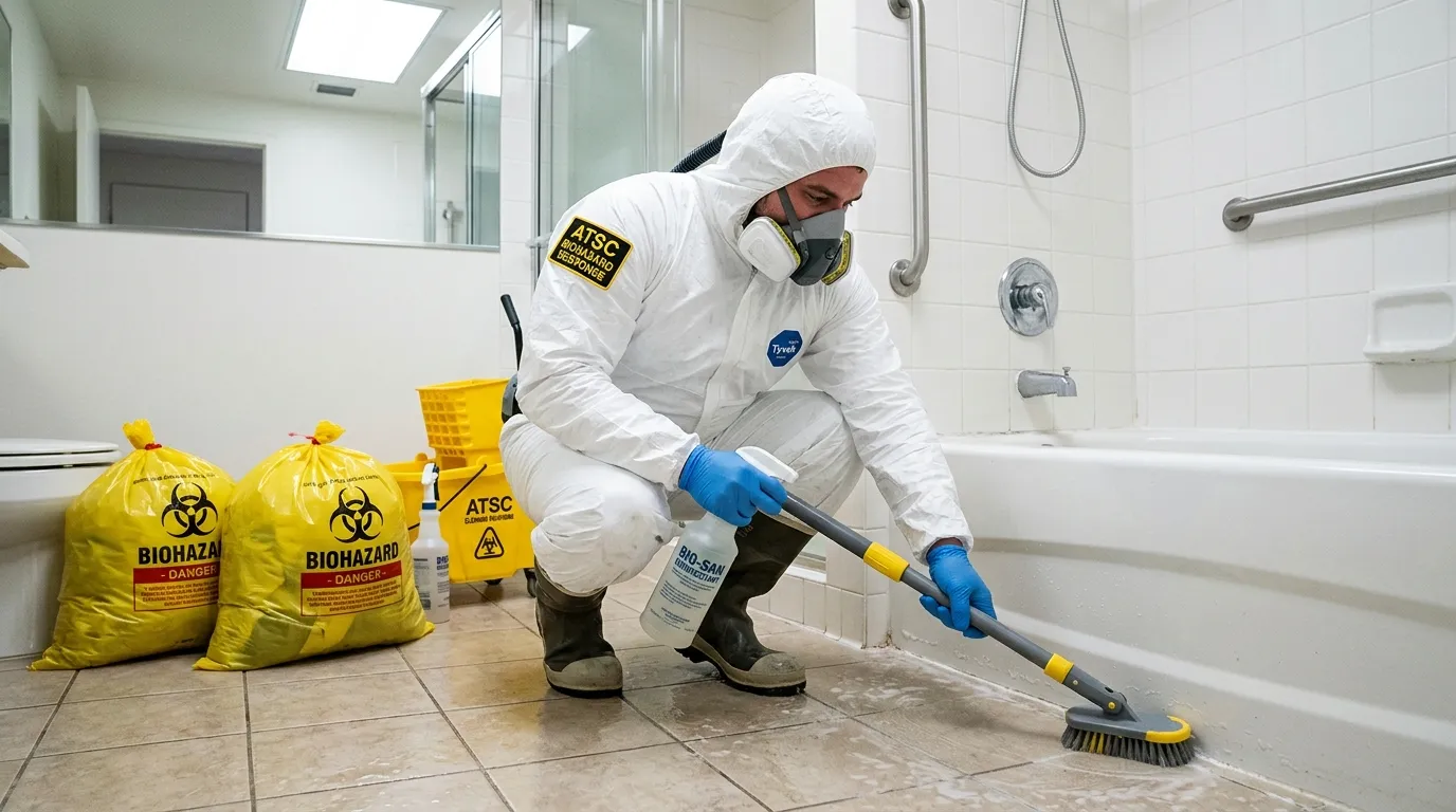 Decontamination equipment deployed for Blood Cleanup in Bethesda